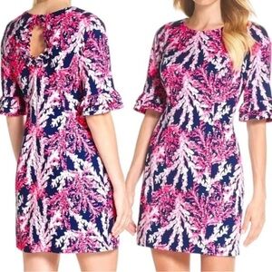 NWT size 10 Lilly Pulitzer Fiesta stretch in nauti navy by the sea